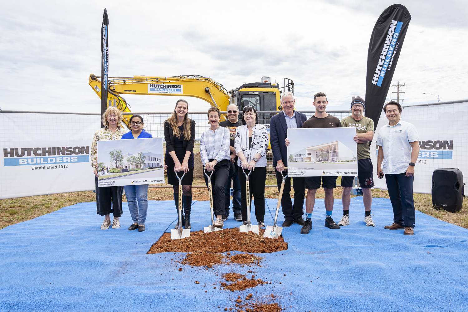 Sod turned on Melton’s new TAFE campus